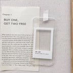 ポラロイド風フレームデザイン｜クリアiPhoneケース