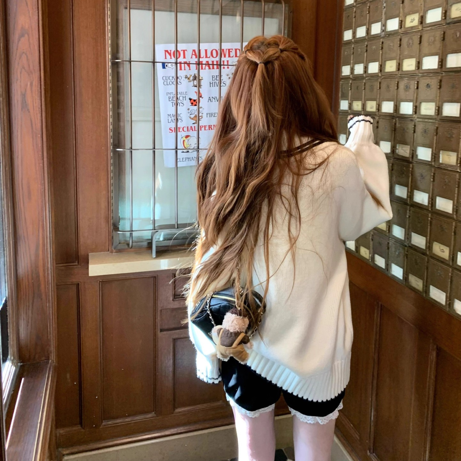 セーラーデザインニットカーディガン