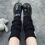 ロングリブニットレッグウォーマー