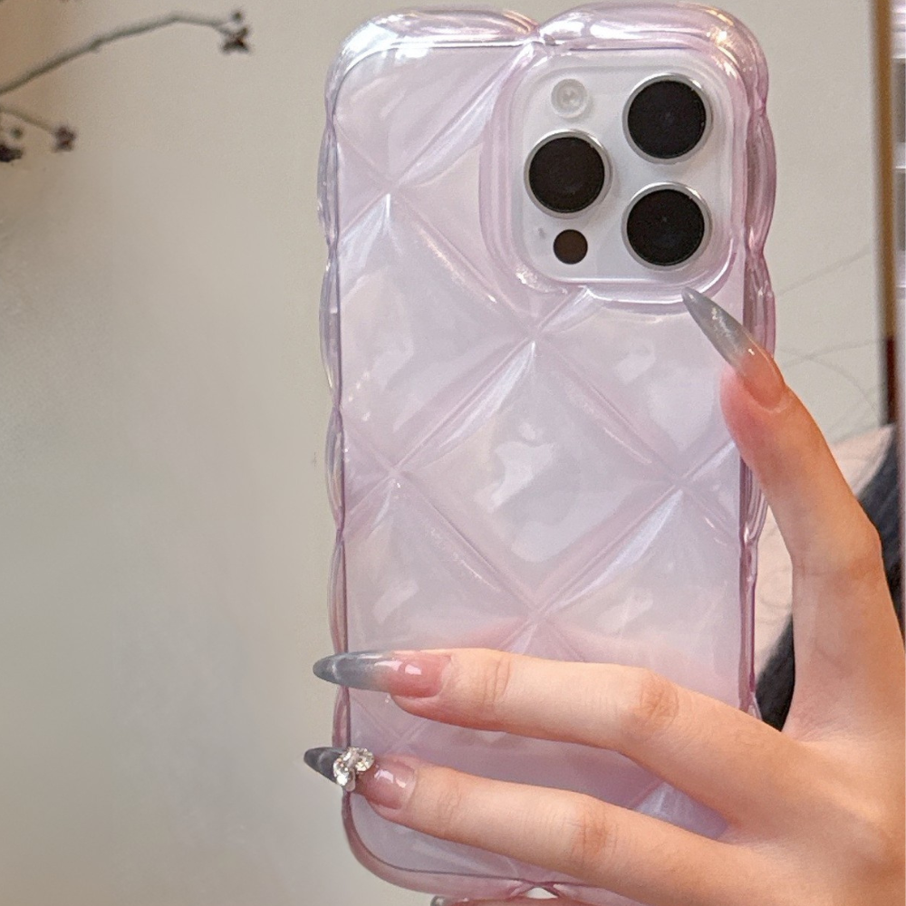 パールキルティングiPhoneケース