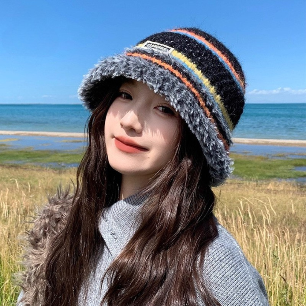 ボーダーファー切り替え ｜ バケットハット