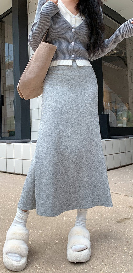 シンプルフレア｜ロングスカート