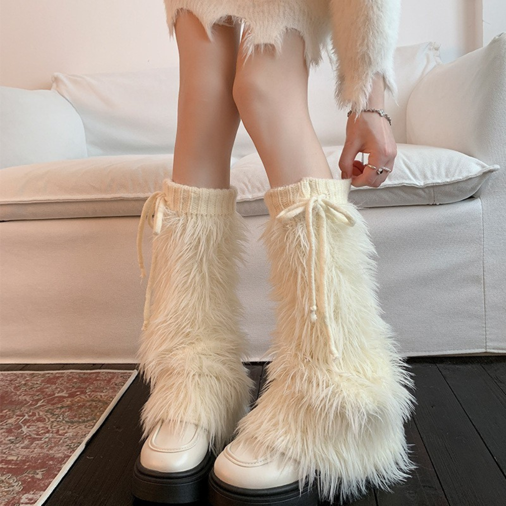 ファーニットレッグウォーマー