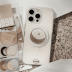 便利なマグネットスタンド付き｜キュートココナッツ iPhoneケース