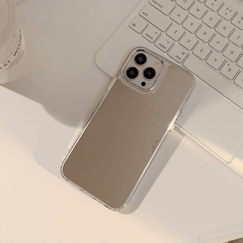 ミラー｜シンプルで洗練されたiPhoneケース