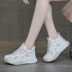 ボリュームメッシュ｜サイドライン厚底スニーカー