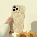 ジャスミンフラワー｜イエローミックスiPhoneケース
