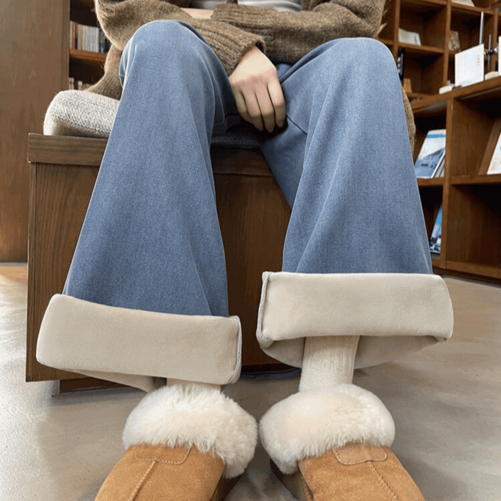 裏起毛あったか｜ゆったりワイドパンツ