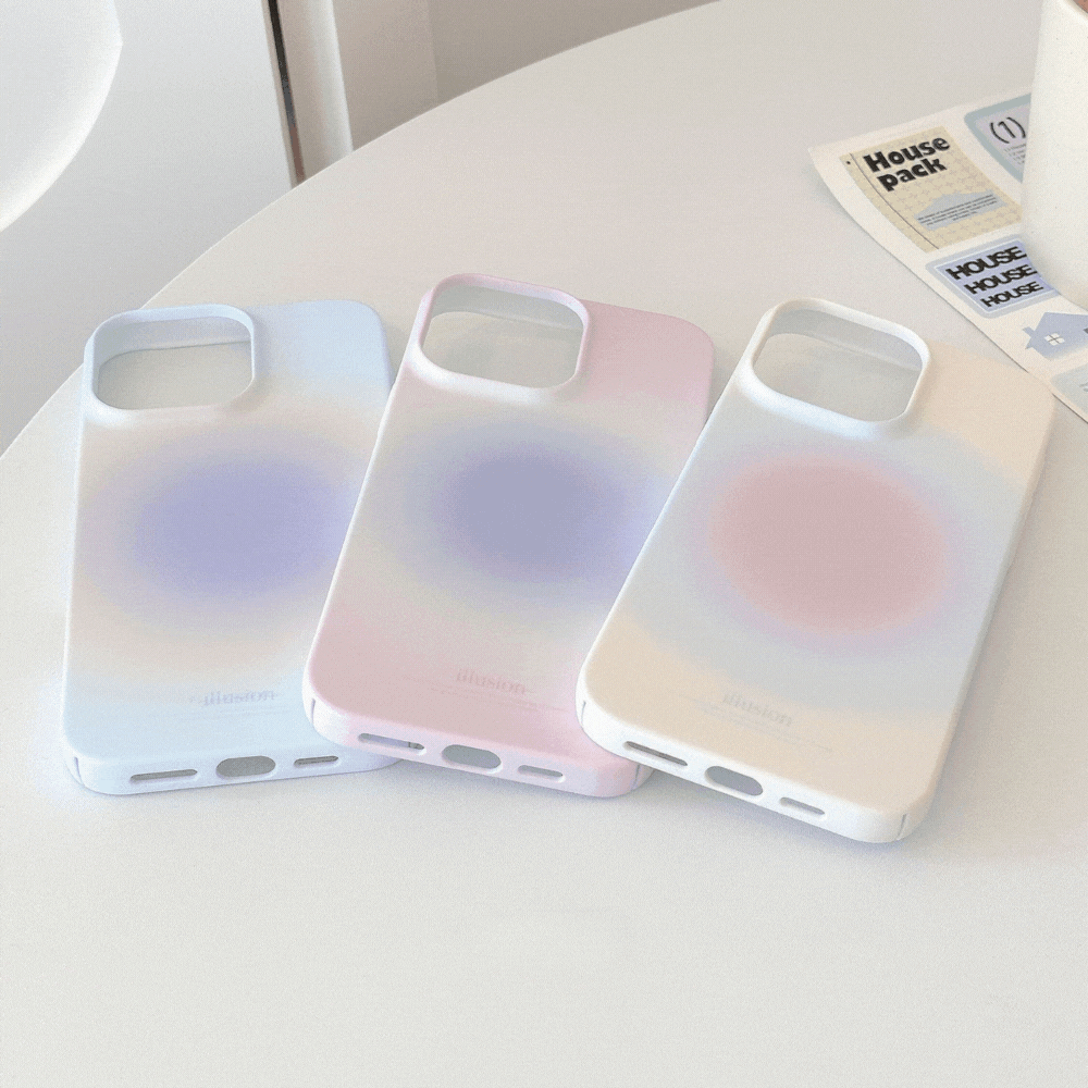 ふわっと幻想グラデ｜パステルiPhoneケース