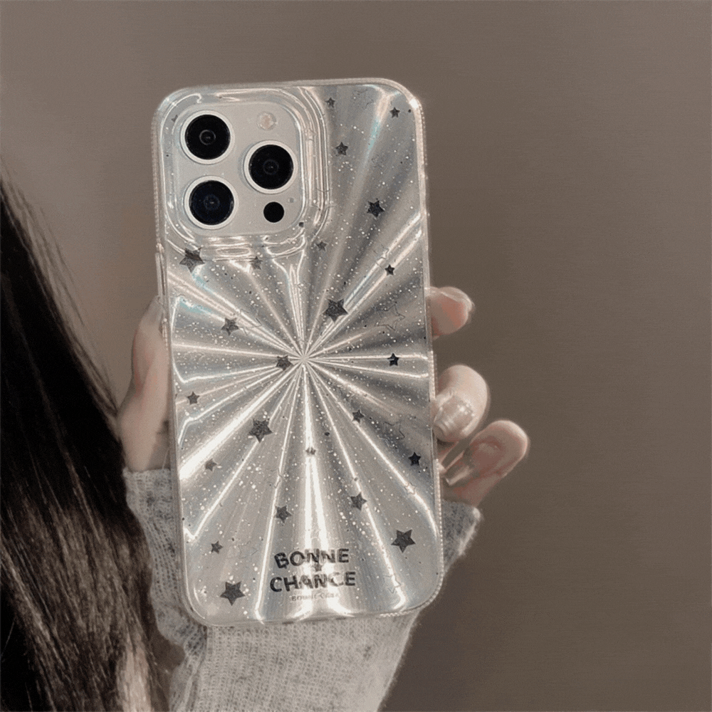 きらめくスター｜グリッターiPhoneケース