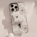 まったりねこ柄｜MagSafe＆スタンド付きiPhoneケース