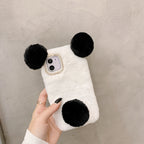 ファーボールデザインiPhoneケース