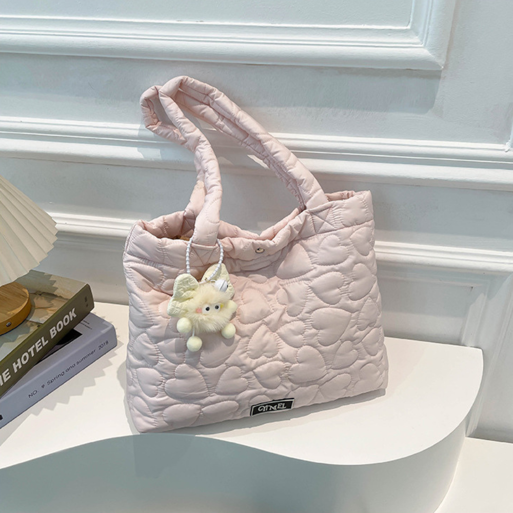 ハートキルティングショルダーバッグ