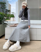 シンプルフレア｜ロングスカート