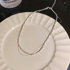 レイヤードチェーンネックレス