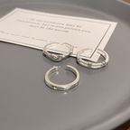 ハートモチーフリング3点セット