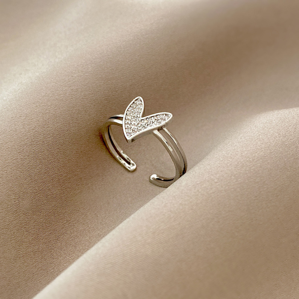 ハートモチーフデザインリング