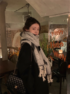 Fロゴシンプルボリュームマフラー