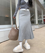 シンプルフレア｜ロングスカート