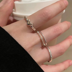 ハートモチーフリング3点セット