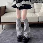 フレアニットルーズレッグウォーマー