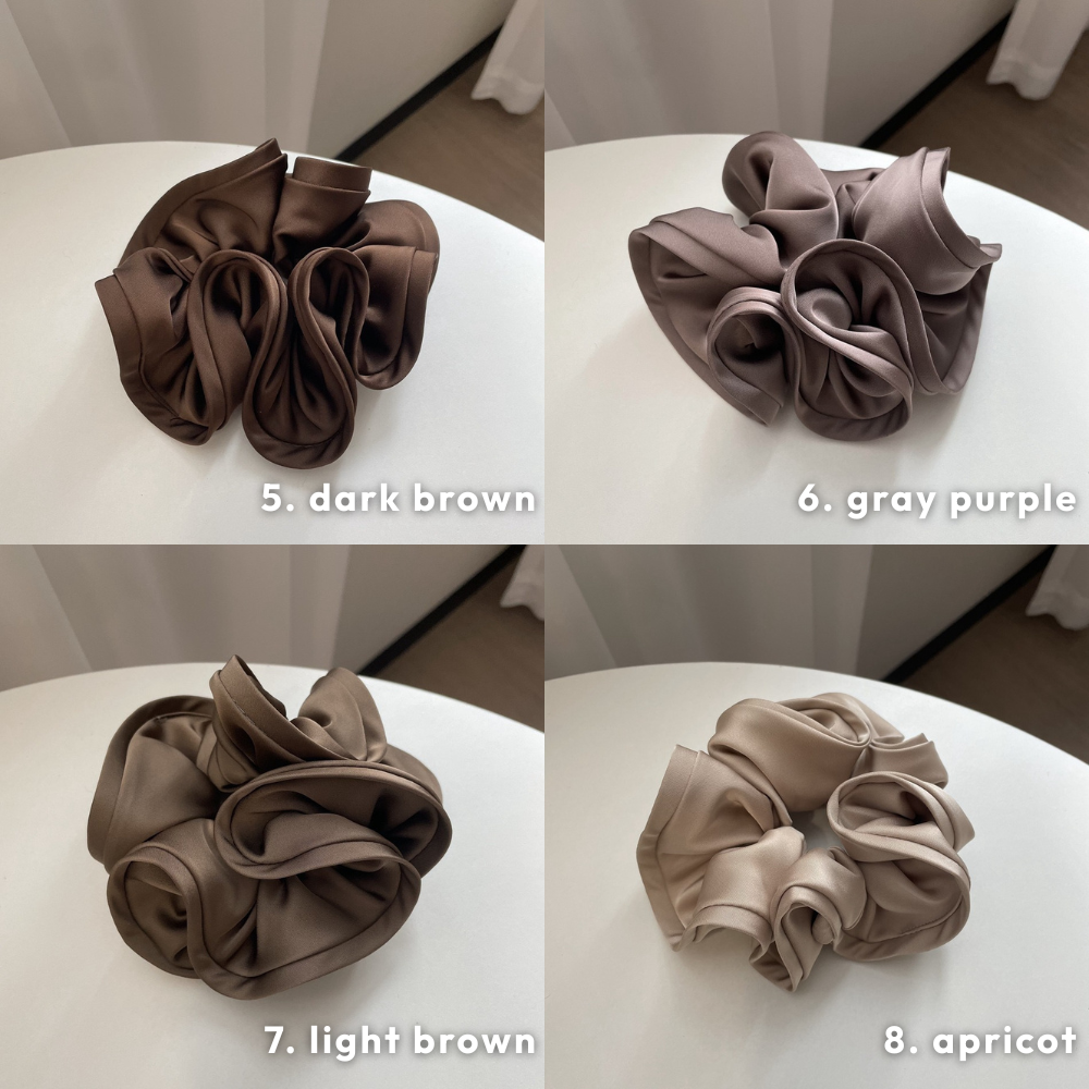 ニュアンスカラー｜ボリュームシュシュ