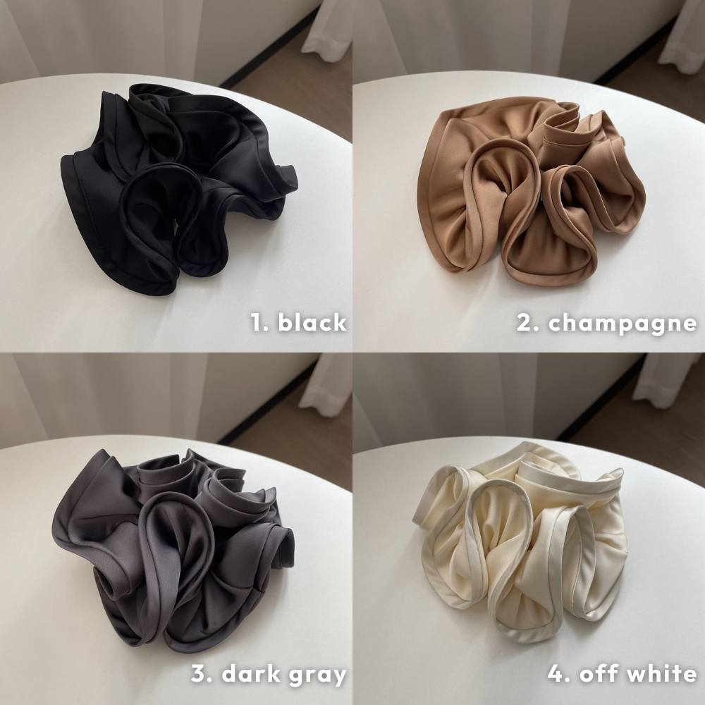 ニュアンスカラー｜ボリュームシュシュ