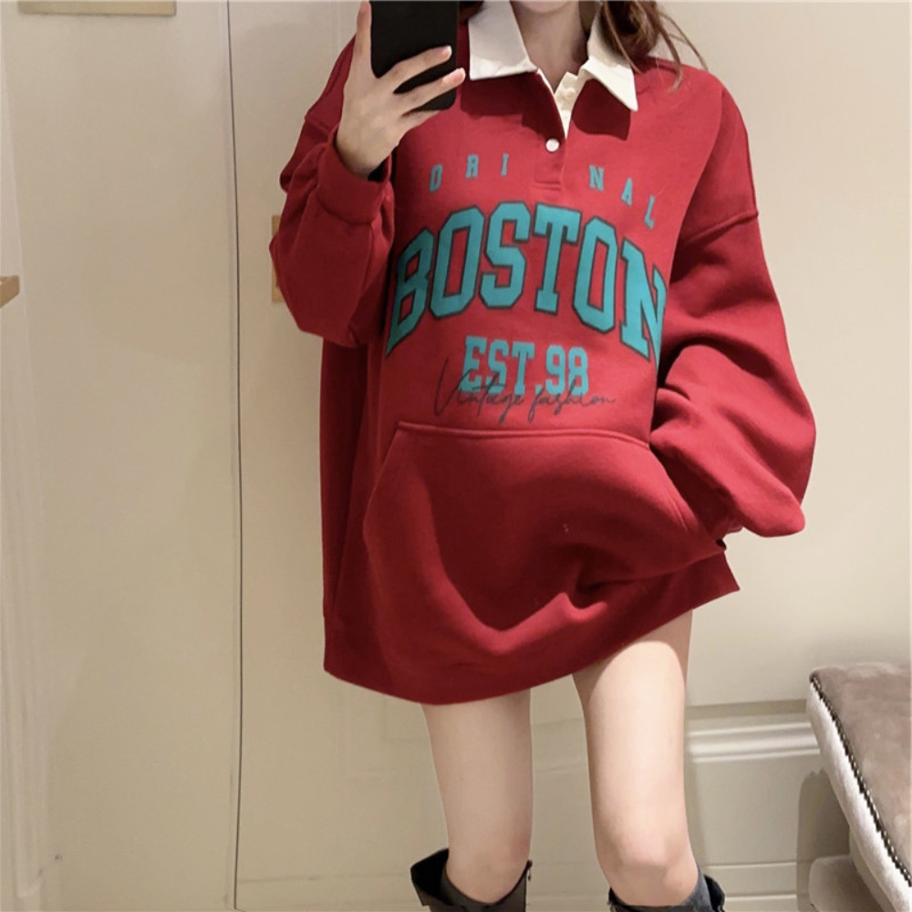 ボストンロゴカラースウェット