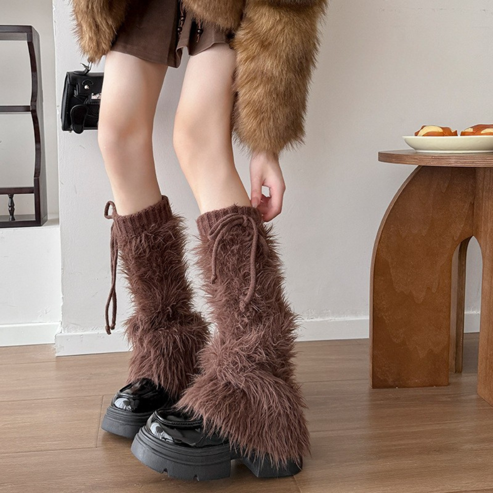 ファーニットレッグウォーマー