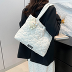 ハートキルティングショルダーバッグ