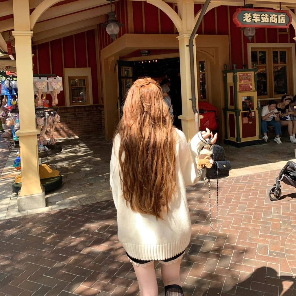 セーラーデザインニットカーディガン