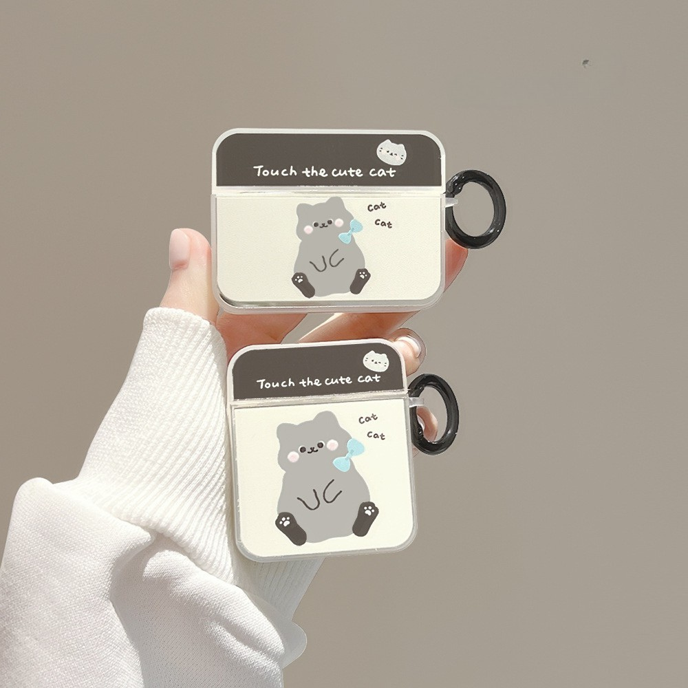 まるっこネコ｜ゆるカワAirPodsケース