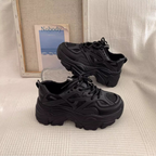 メッシュレイヤード｜ボリュームスニーカー