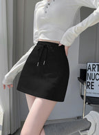 スポーティに盛れる！万能スウェット素材｜レイヤードスカート