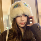 もこもこクロシェ｜フラワーパターンバケットハット