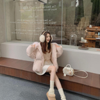 ファーフードショートダウン