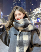 クラシックチェックボリュームマフラー