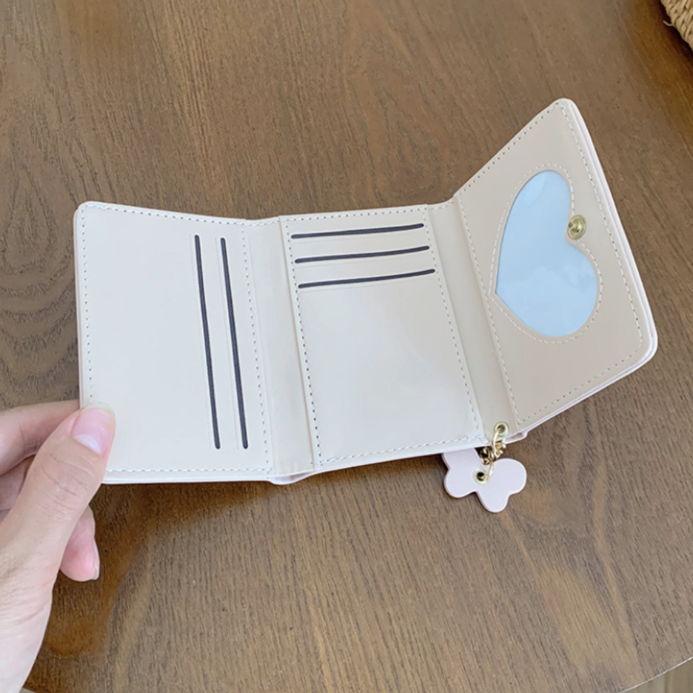 バタフライチャームミニウォレット