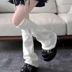 フレアニットルーズレッグウォーマー