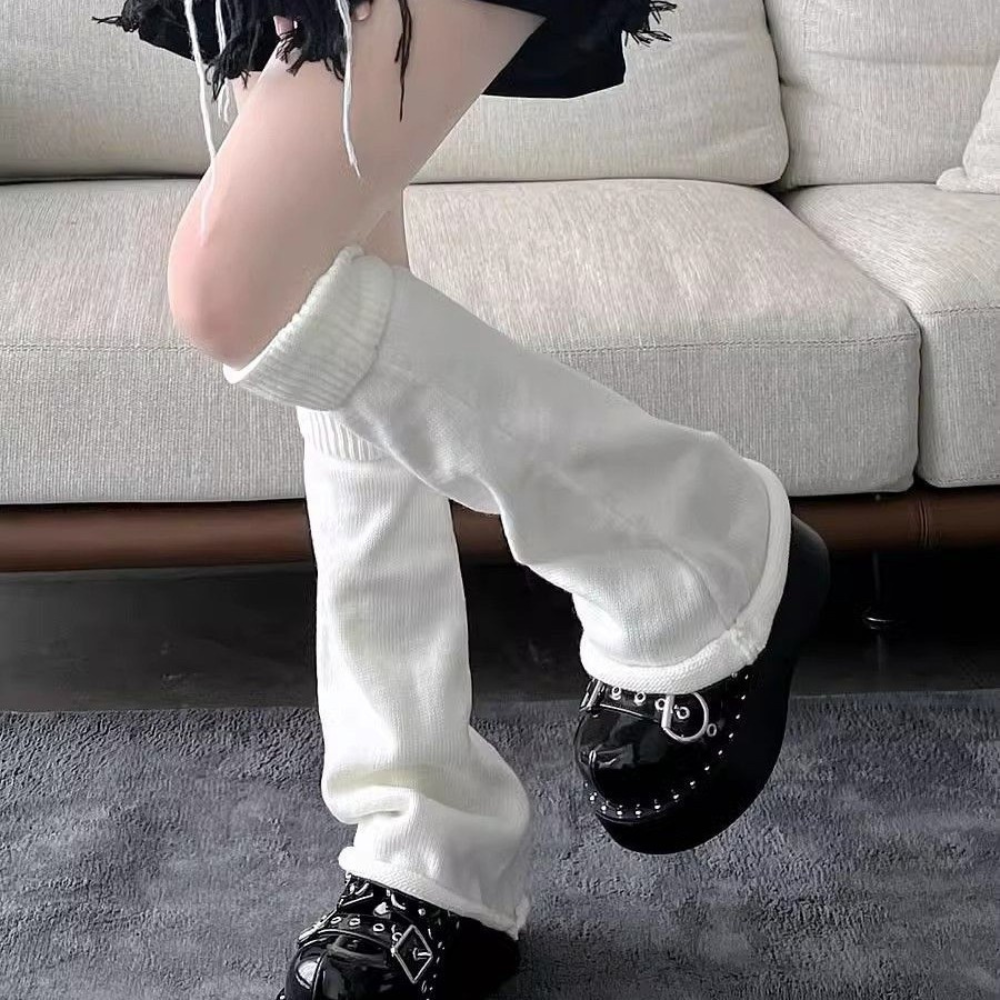 フレアニットルーズレッグウォーマー