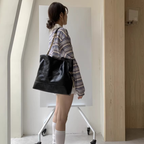 チェーンショルダートートバッグ