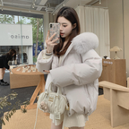 ファーフードショートダウン