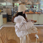 ファーフードショートダウン