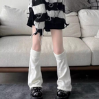 フレアニットルーズレッグウォーマー