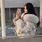 ファーフードショートダウン