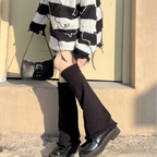 フレアニットルーズレッグウォーマー