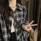 ゆるシルエット｜ストライプオーバーシャツ