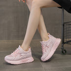 メッシュデザイン｜厚底スニーカー