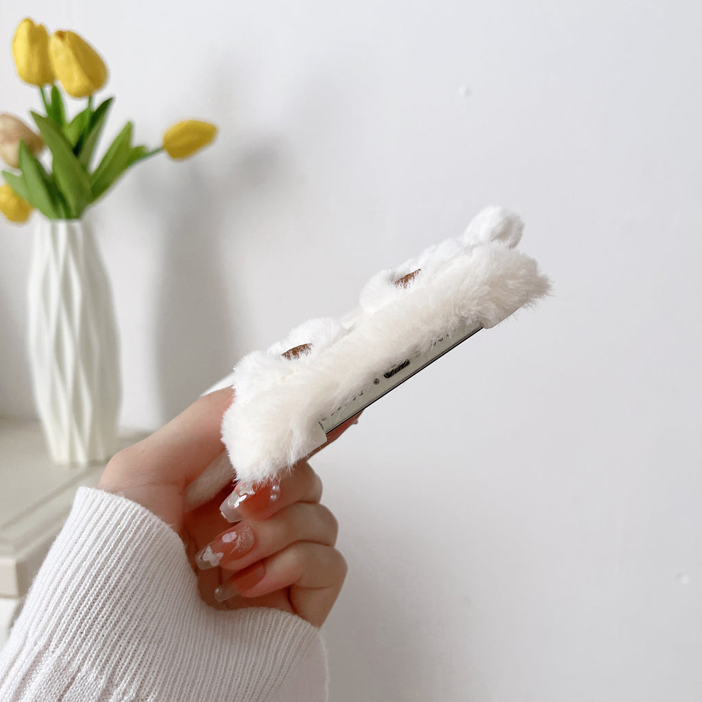 もこもこベアiPhoneケース