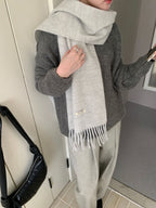 ウールライクシンプルマフラー